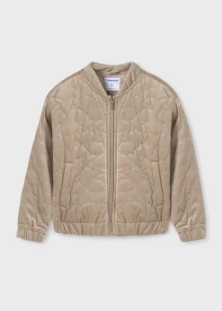 Giacca bomber velluto ragazza^Mayoral Fashion