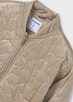 Giacca bomber velluto ragazza^Mayoral Fashion