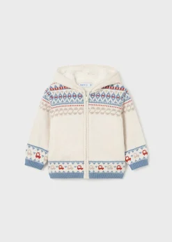 Giacca in maglia fodera neonato^Mayoral Best Sale