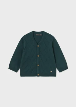 Giacca in maglia rombi neonato^Mayoral Clearance