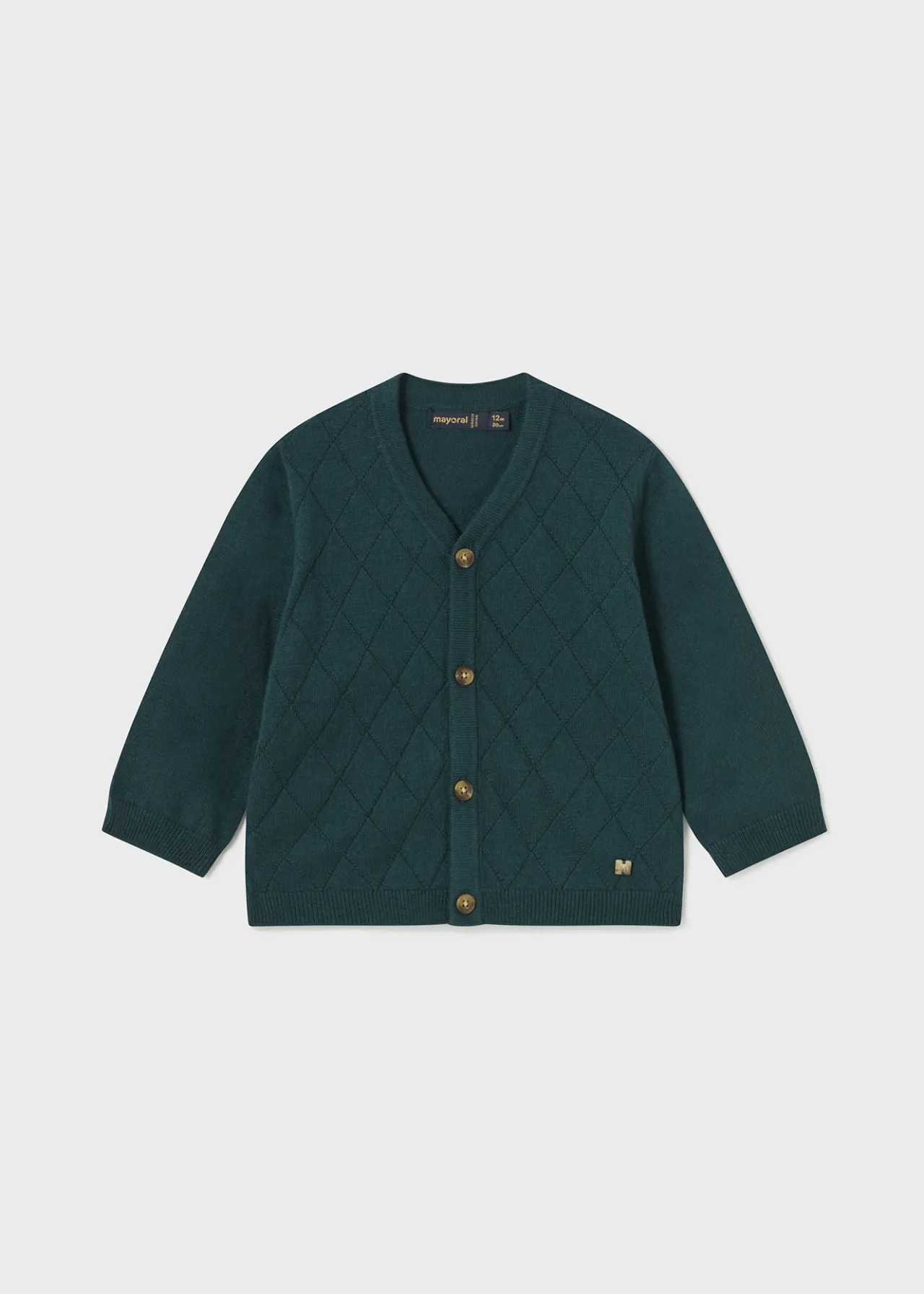Giacca in maglia rombi neonato^Mayoral Clearance