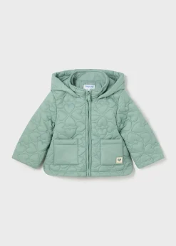 Giaccone imbottito cuori neonata^Mayoral Store