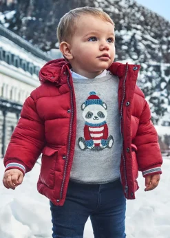 Giaccone imbottito dettagli neonato^Mayoral Fashion