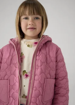 Giaccone imbottito fiori bambina^Mayoral Cheap