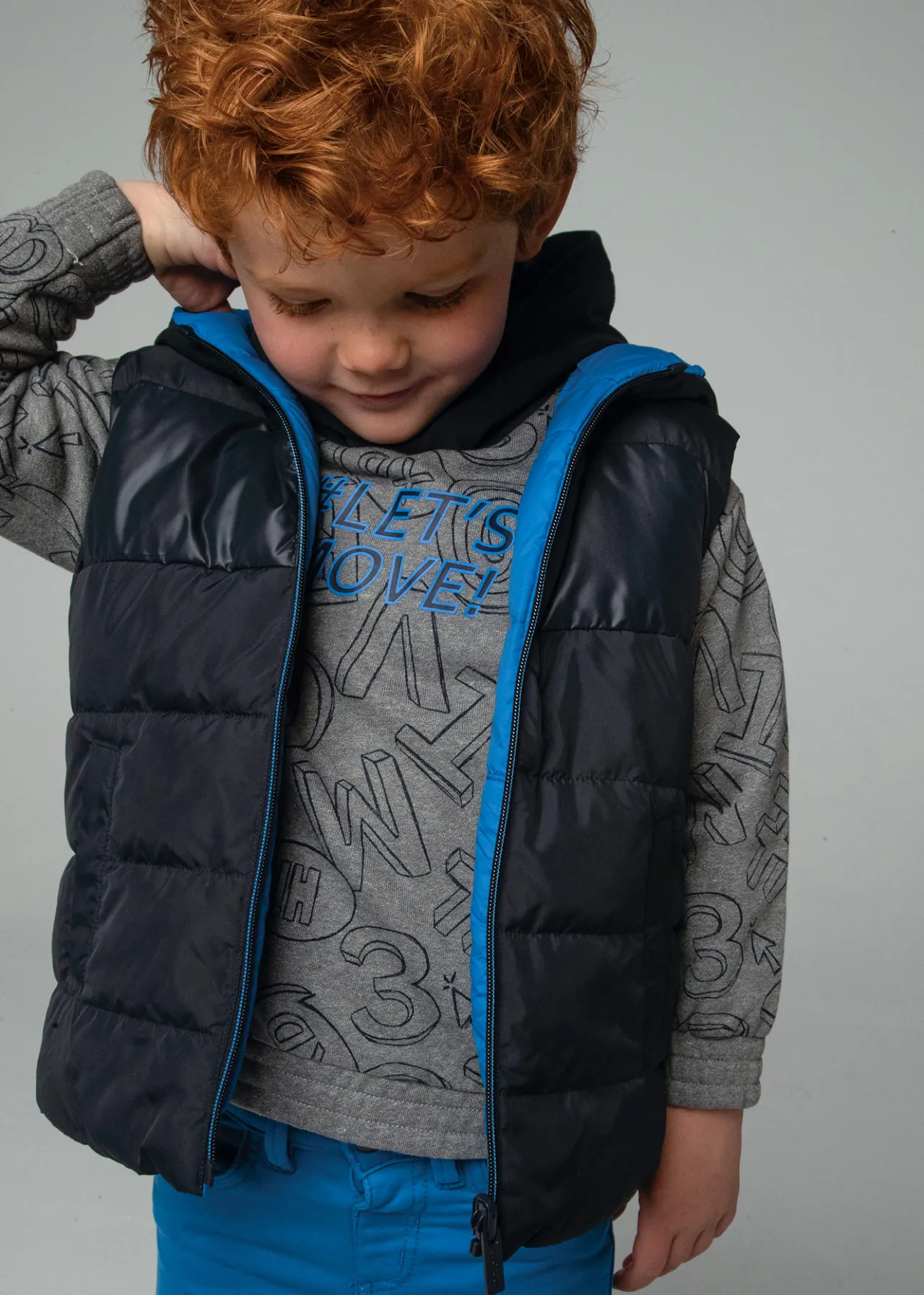 Gilet imbottito reversibile bambino^Mayoral Cheap