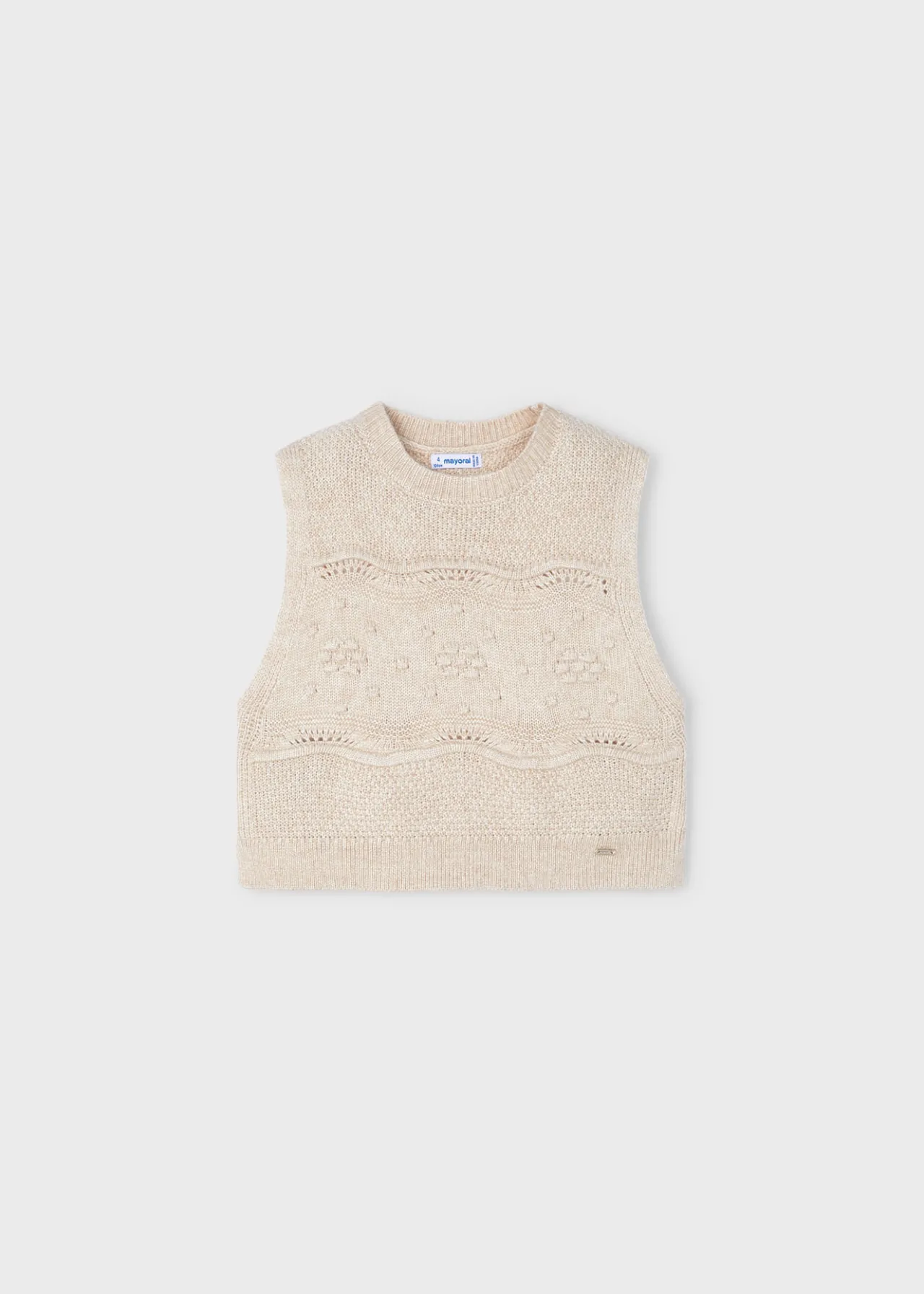 Gilet in maglia bambina^Mayoral New