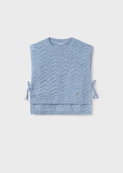 Gilet in maglia ragazza^Mayoral Cheap