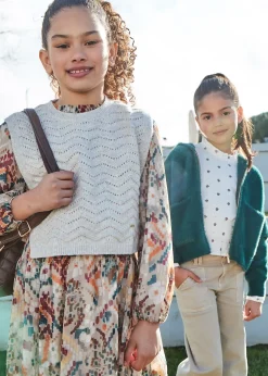 Gilet in maglia ragazza^Mayoral Best Sale
