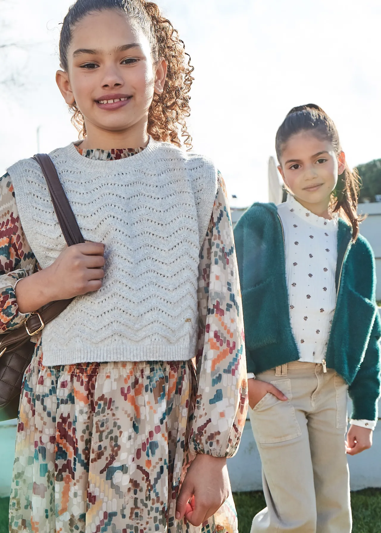 Gilet in maglia ragazza^Mayoral Best Sale