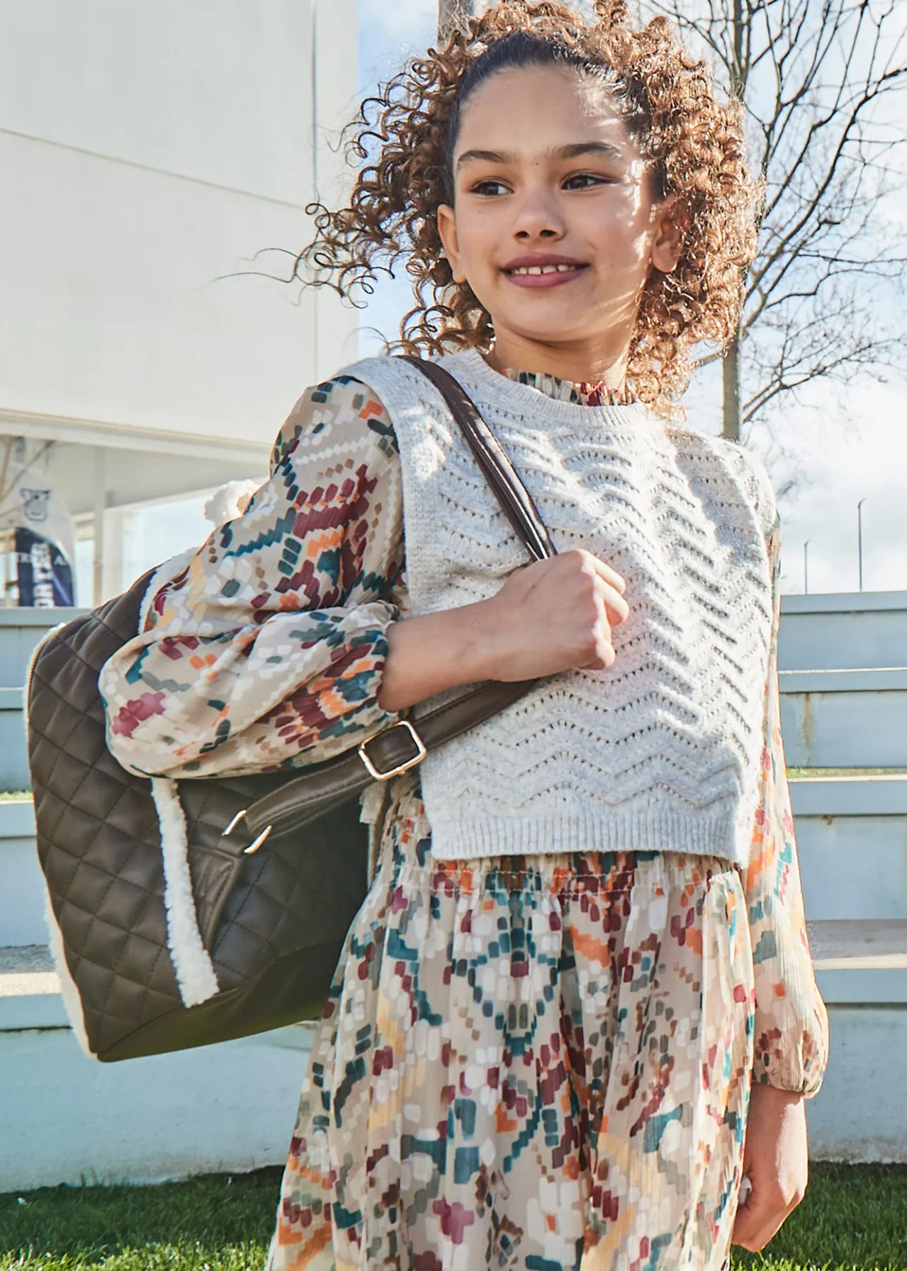Gilet in maglia ragazza^Mayoral Best Sale