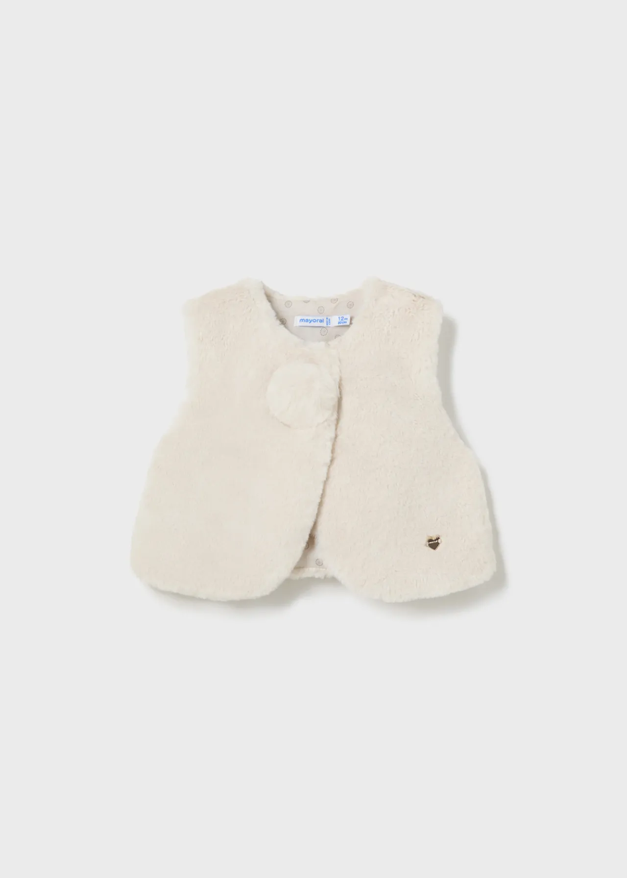 Gilet pellicciotto neonata^Mayoral Sale