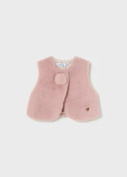 Gilet pellicciotto neonata^Mayoral New