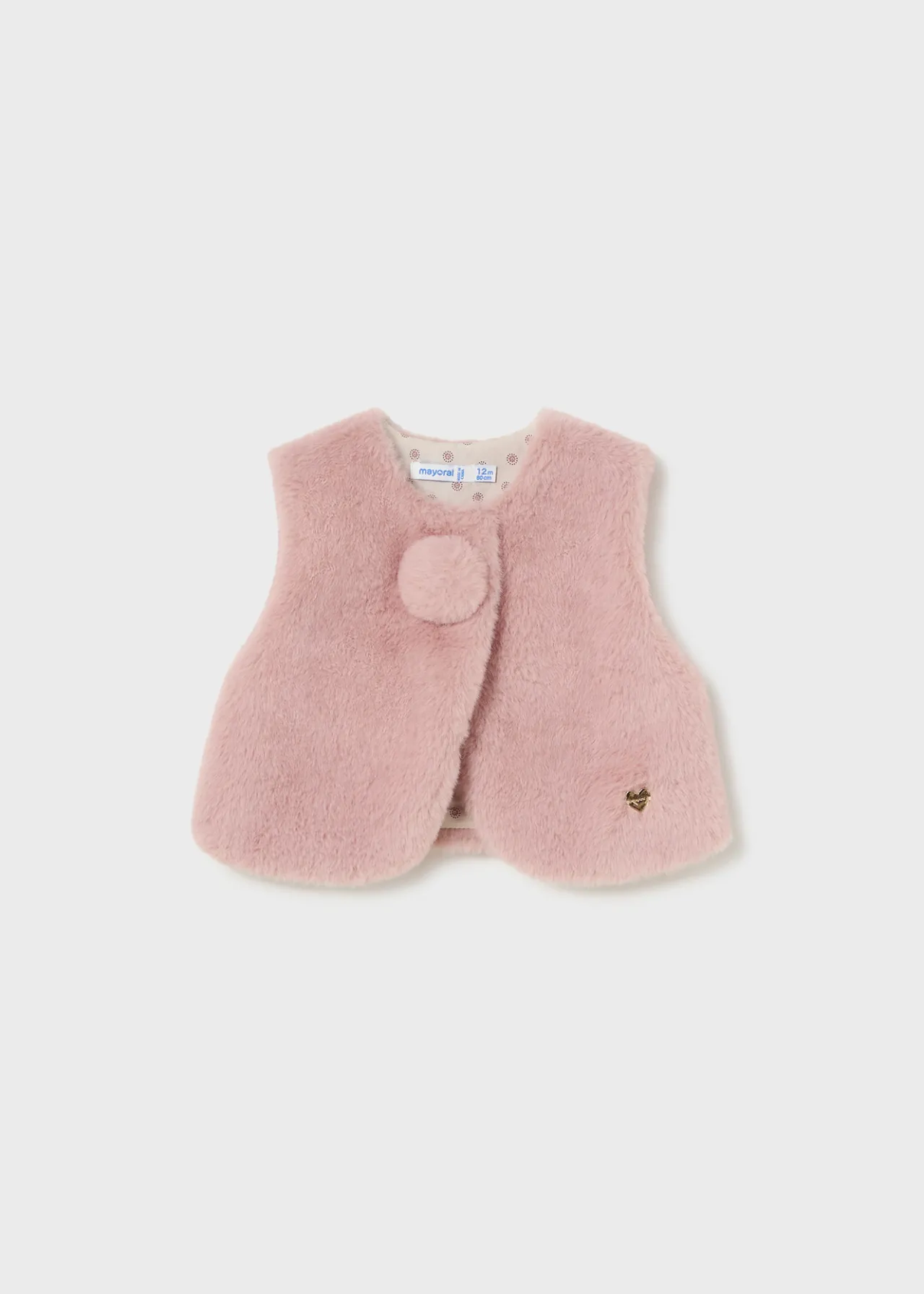 Gilet pellicciotto neonata^Mayoral New