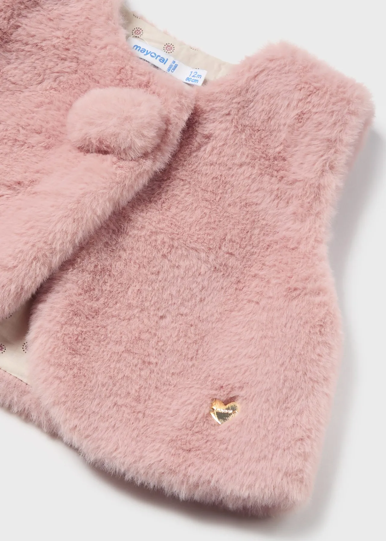 Gilet pellicciotto neonata^Mayoral New