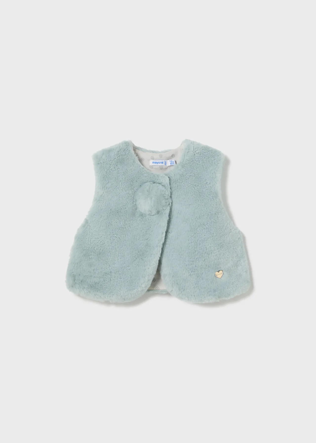 Gilet pellicciotto neonata^Mayoral New
