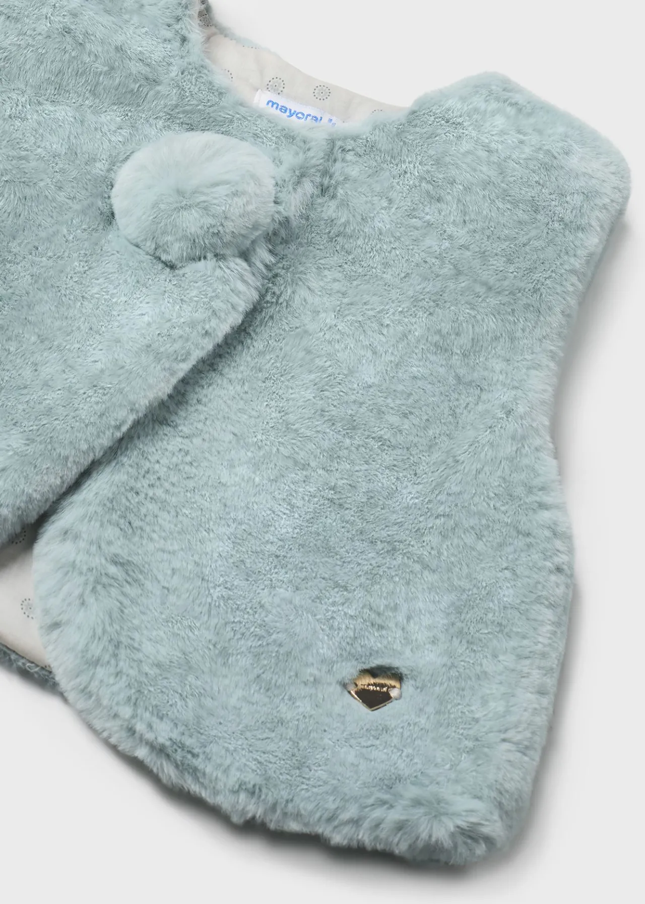 Gilet pellicciotto neonata^Mayoral New