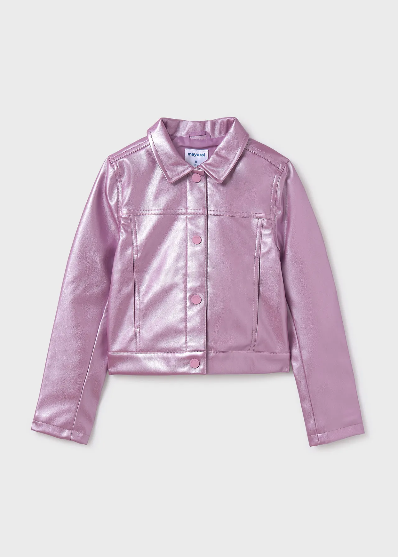 Giubbotto similpelle bambina^Mayoral Store