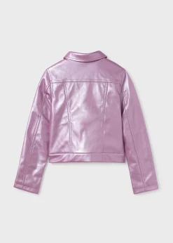 Giubbotto similpelle bambina^Mayoral Store