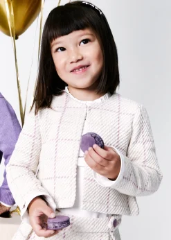 Giubbotto tweed bambina^Mayoral Sale