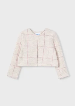 Giubbotto tweed bambina^Mayoral Sale