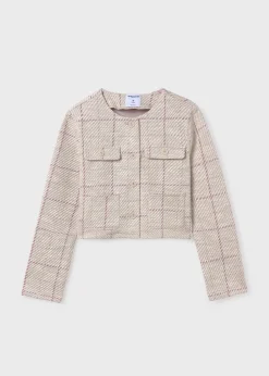 Giubbotto tweed ragazza^Mayoral Outlet