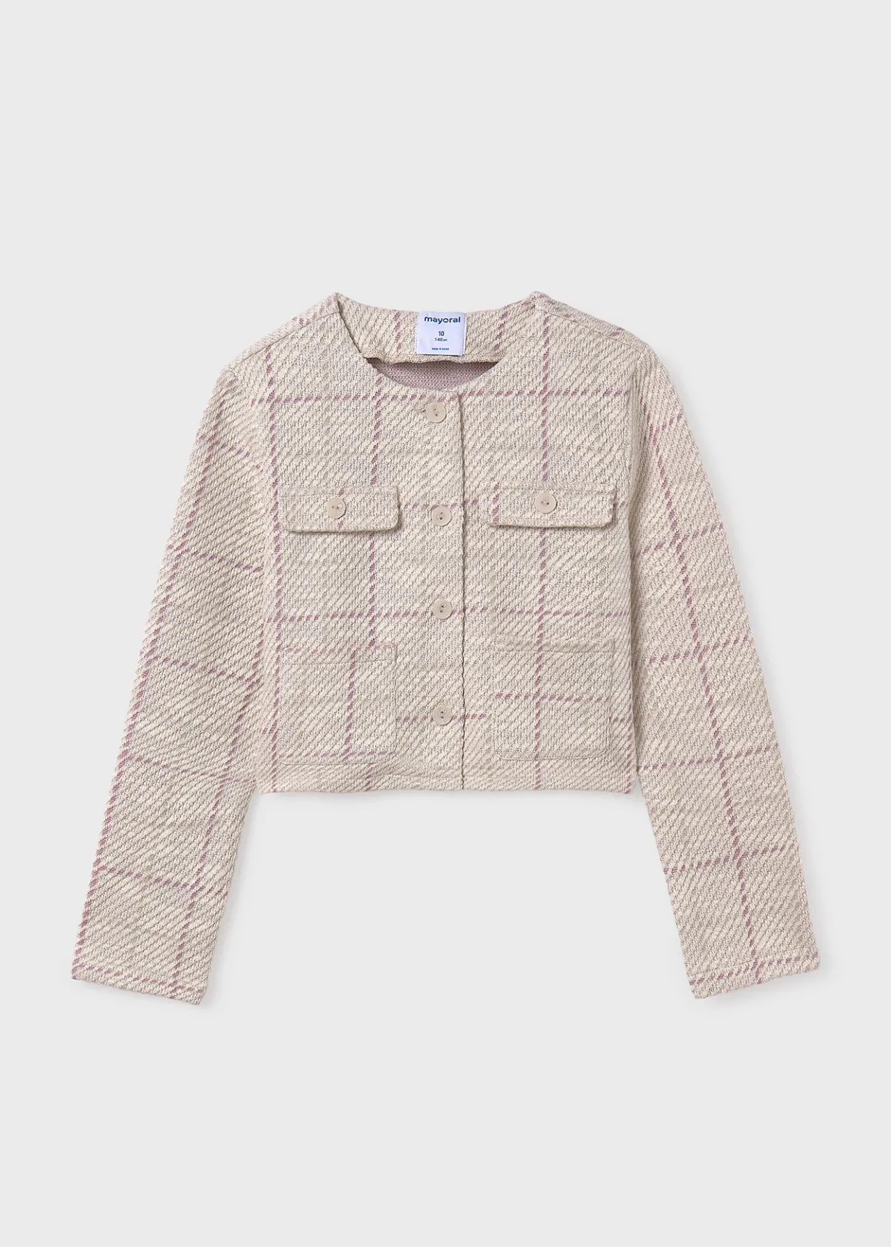 Giubbotto tweed ragazza^Mayoral Outlet