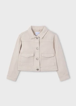 Giubbotto twill bambina^Mayoral New