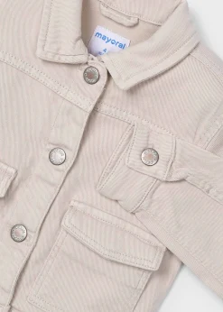 Giubbotto twill bambina^Mayoral New