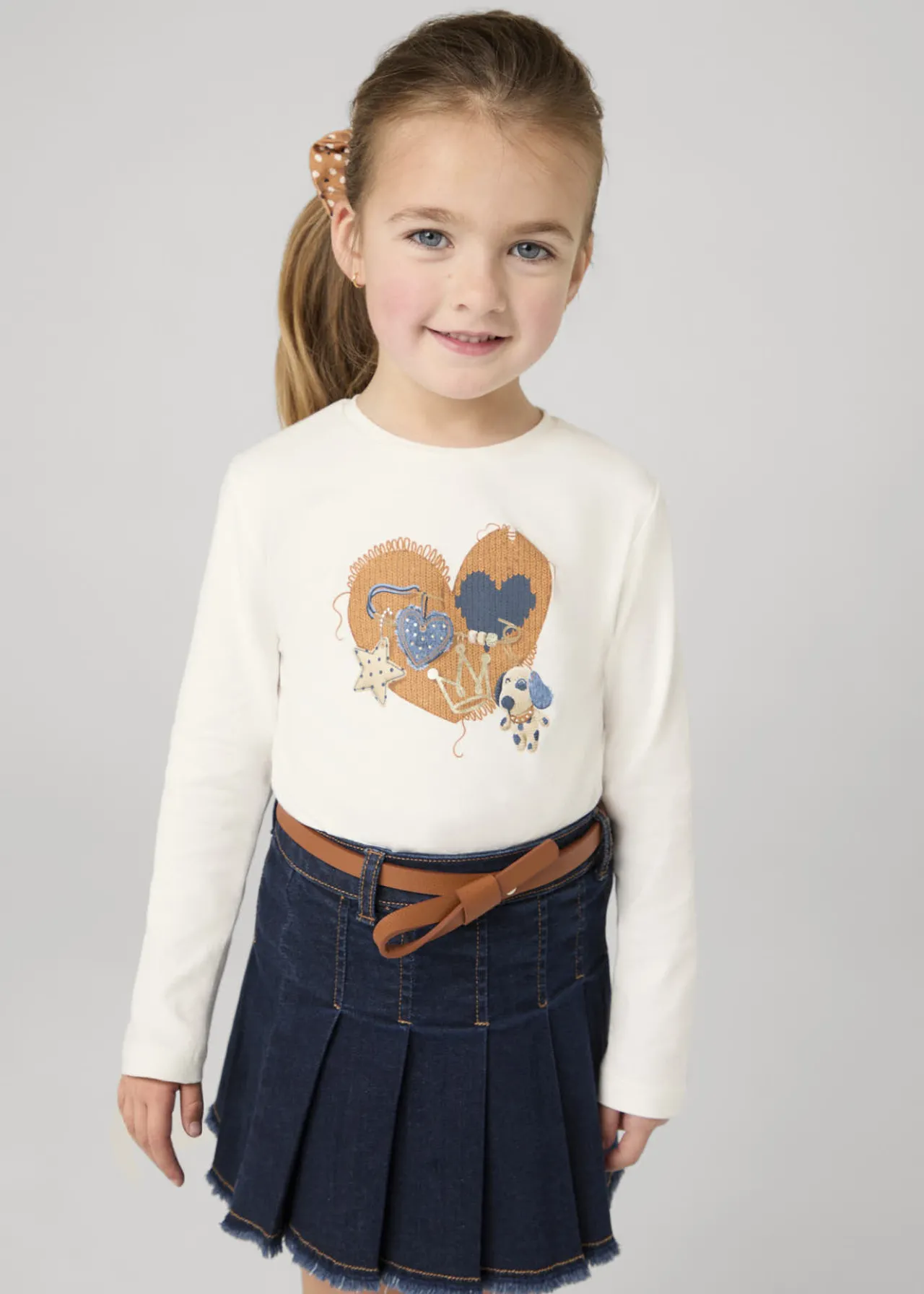 Gonna jeans con cintura bambina^Mayoral Cheap