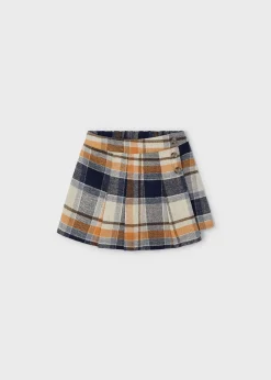Gonna pantalone quadri bambina^Mayoral Shop