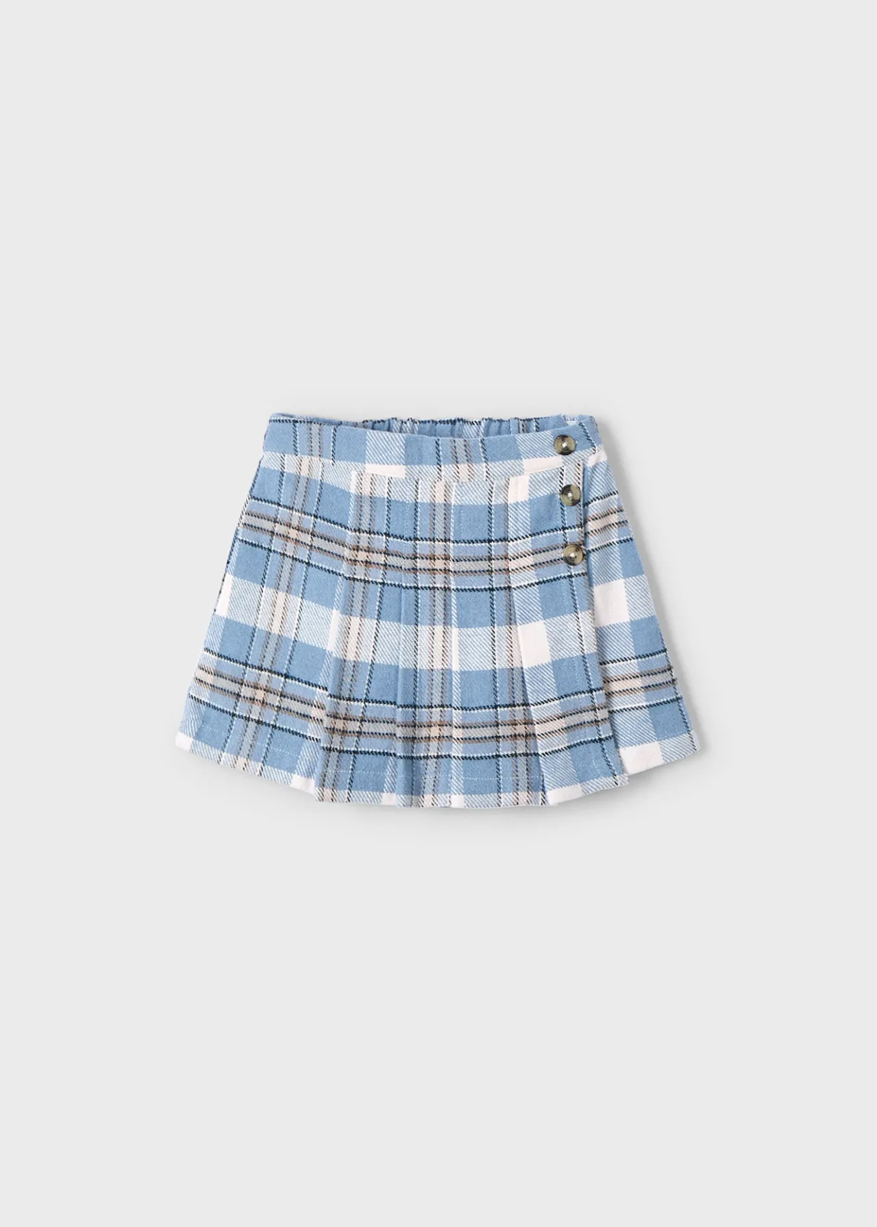 Gonna pantalone quadri bambina^Mayoral Store