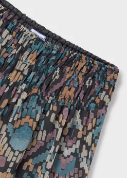 Gonna pantalone stampata ragazza^Mayoral New