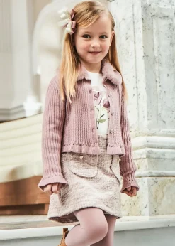 Gonna pantalone tweed bambina^Mayoral Store