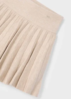 Gonna plissettata in maglia bambina^Mayoral Cheap