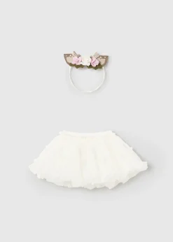 Gonna tulle con fascia orecchie neonata^Mayoral Cheap
