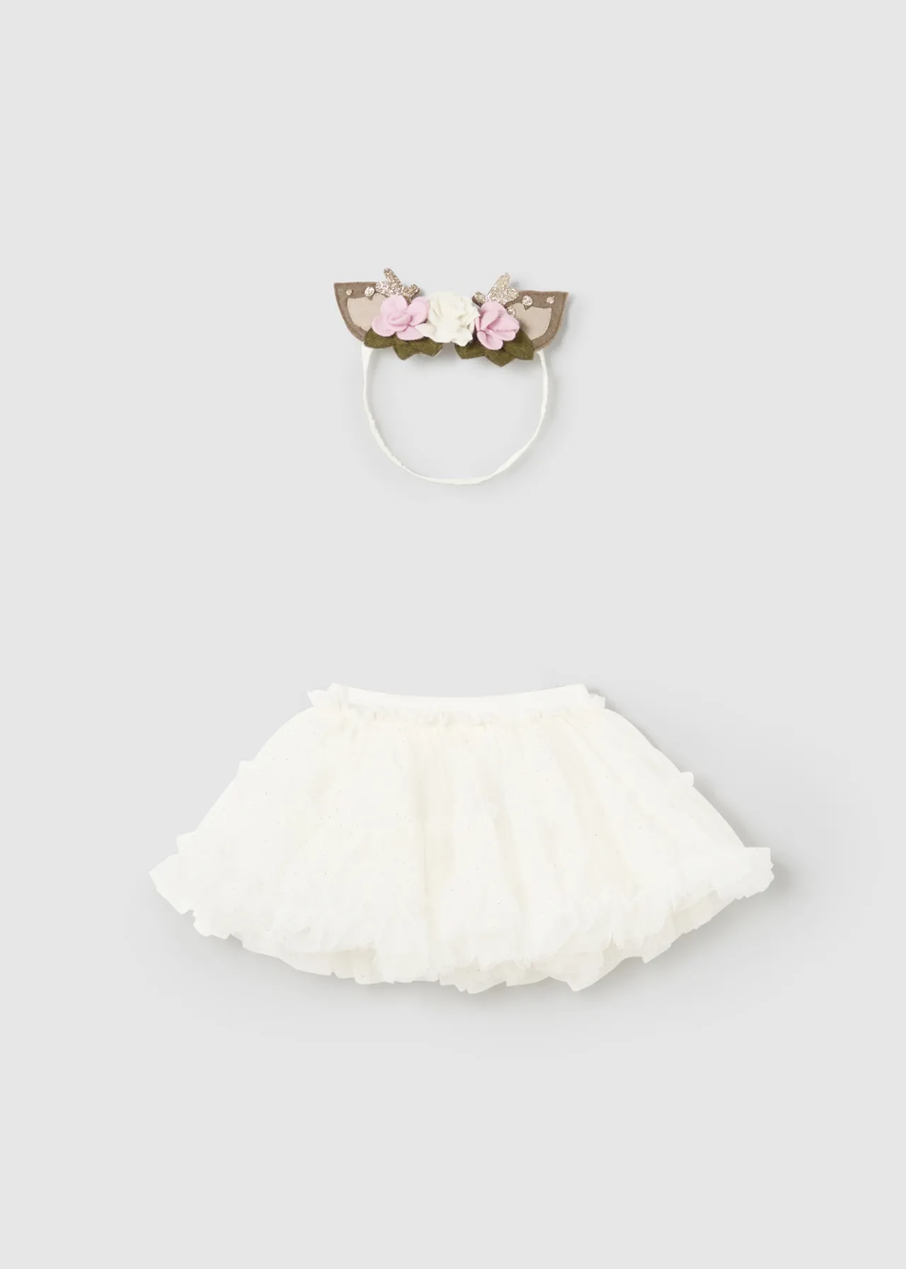 Gonna tulle con fascia orecchie neonata^Mayoral Cheap