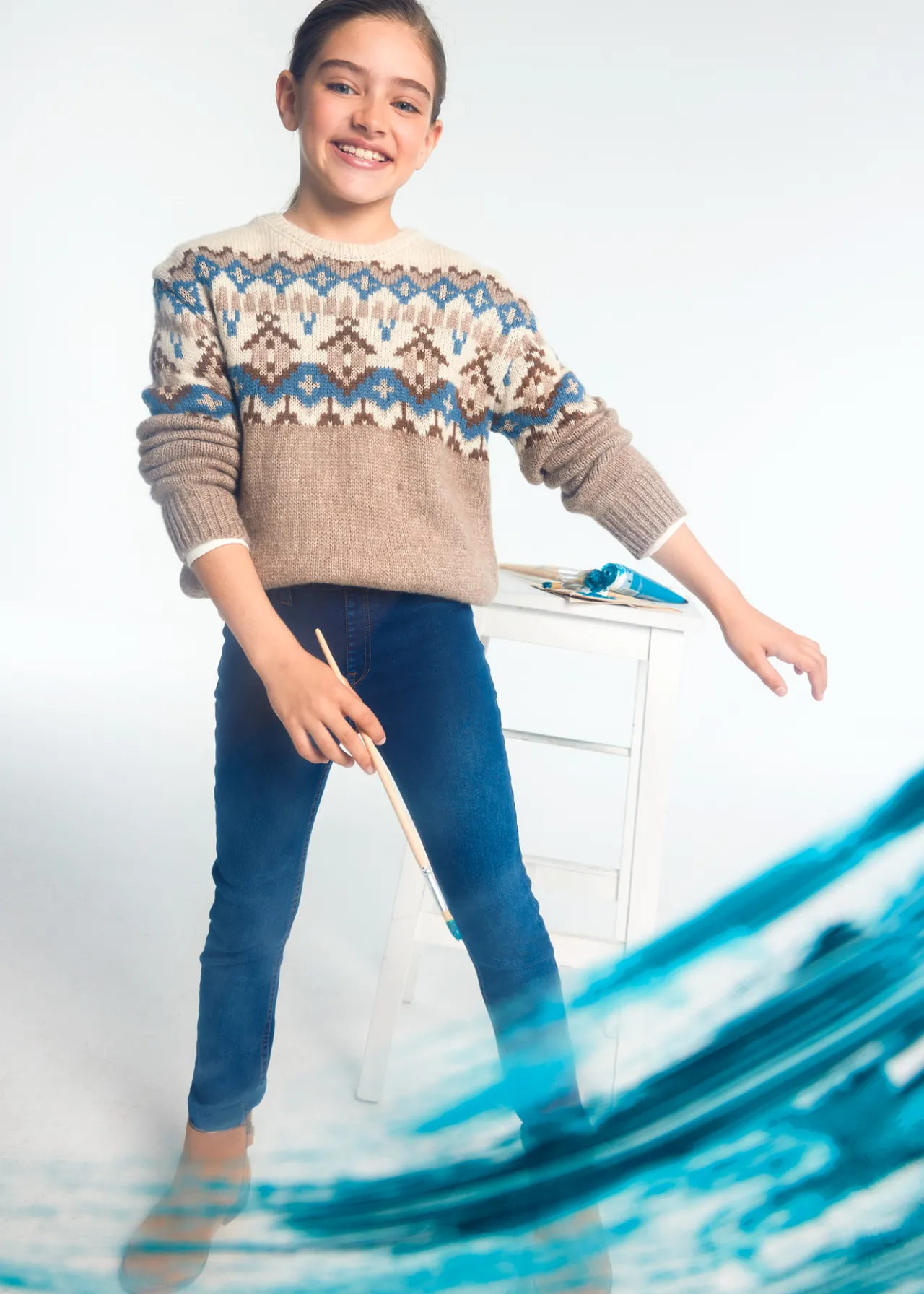 Jeans a sigaretta ragazza^Mayoral Outlet