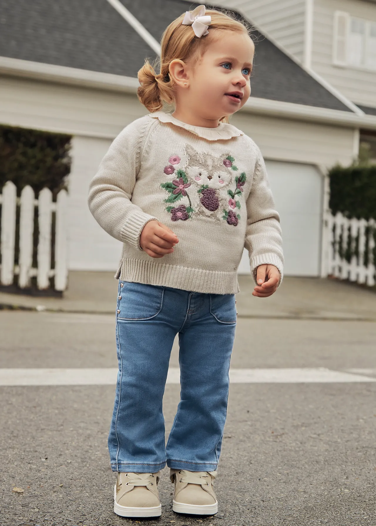 Jeans a zampa neonata^Mayoral Flash Sale
