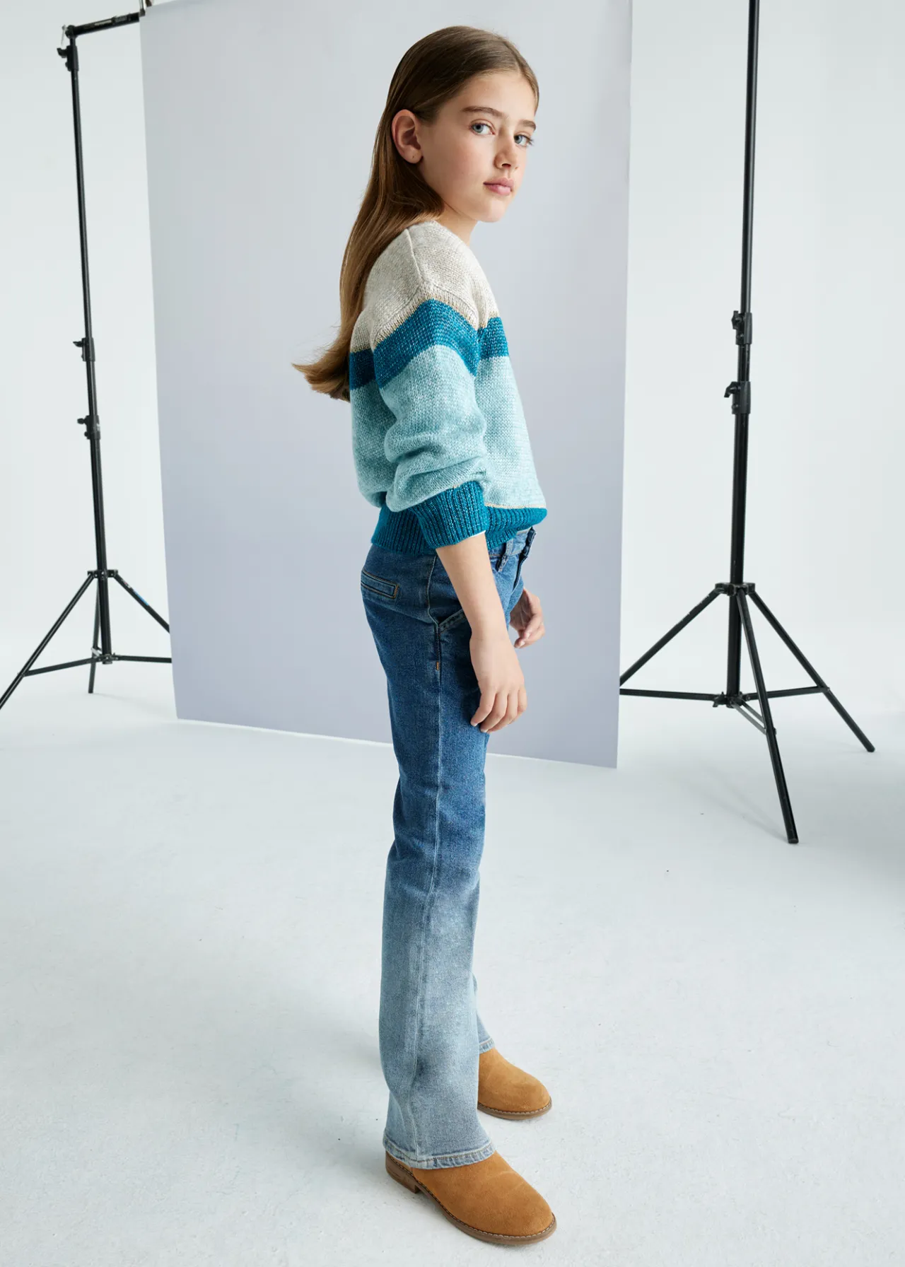 Jeans degradè ragazza^Mayoral Hot