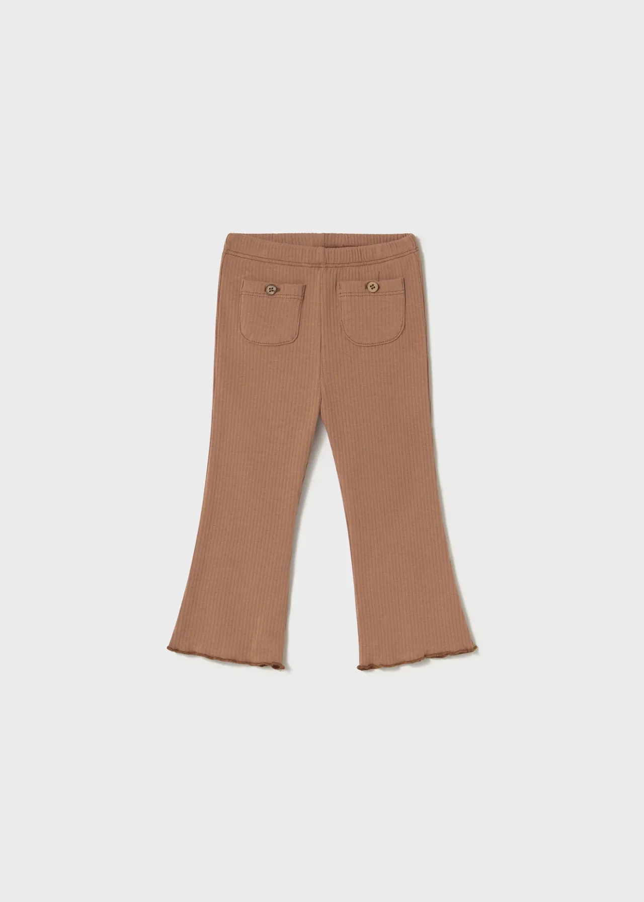 Leggings a campana costine neonata^Mayoral Clearance