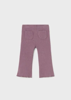 Leggings a zampa costine neonata^Mayoral Best Sale