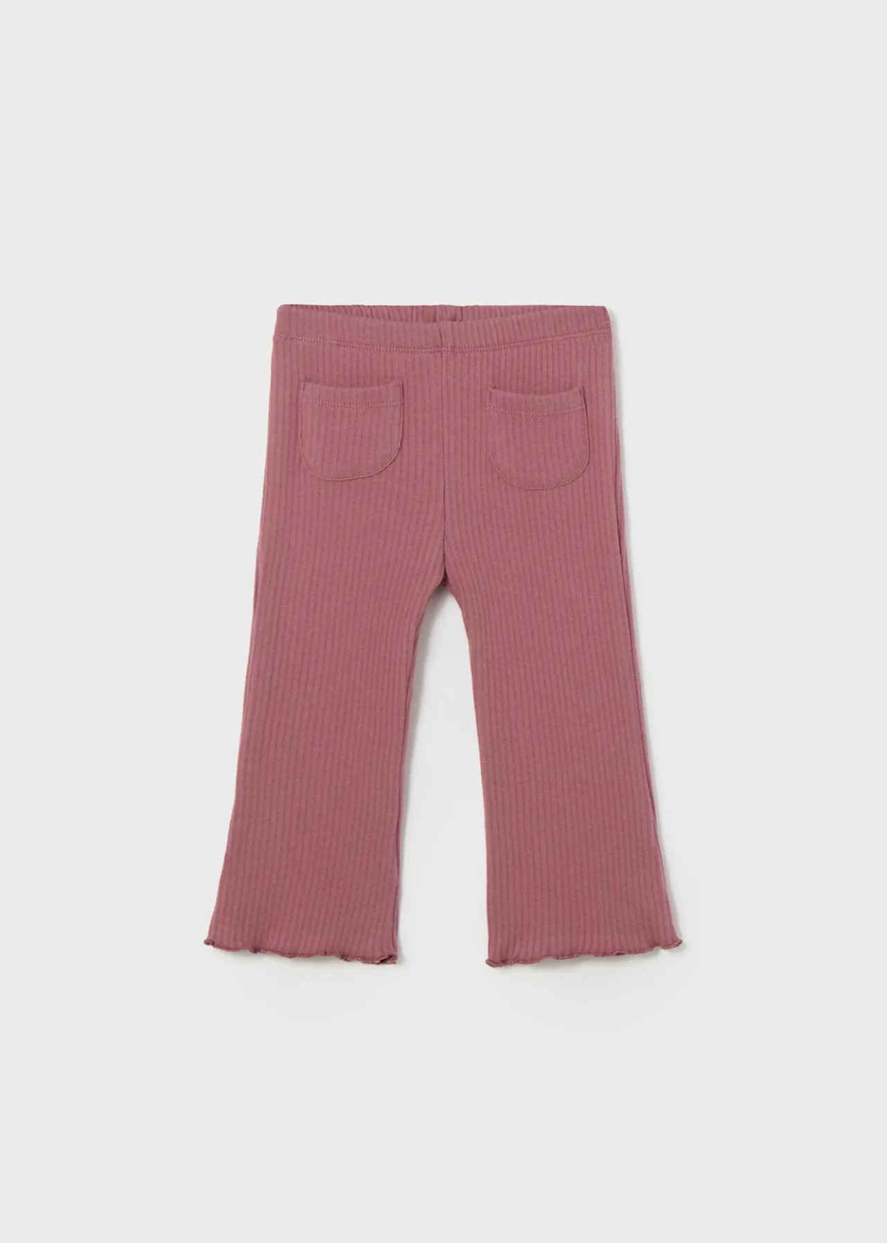 Leggings a zampa costine neonata^Mayoral Shop