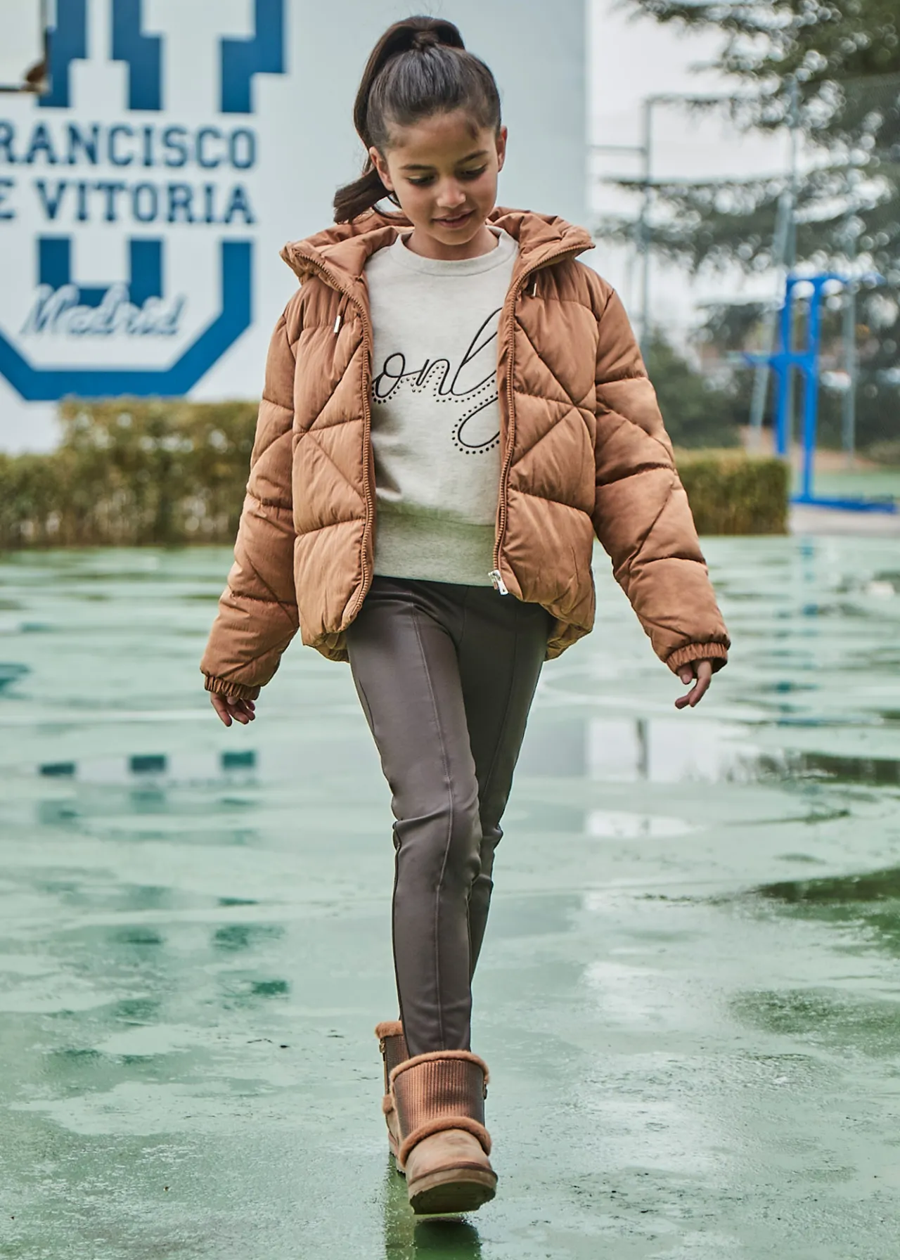 Leggings similpelle ragazza^Mayoral Best Sale