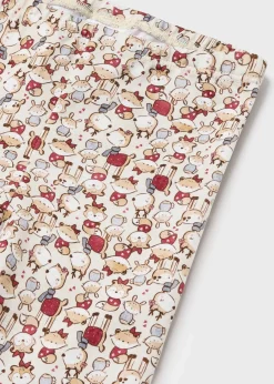 Leggings stampato neonata^Mayoral New