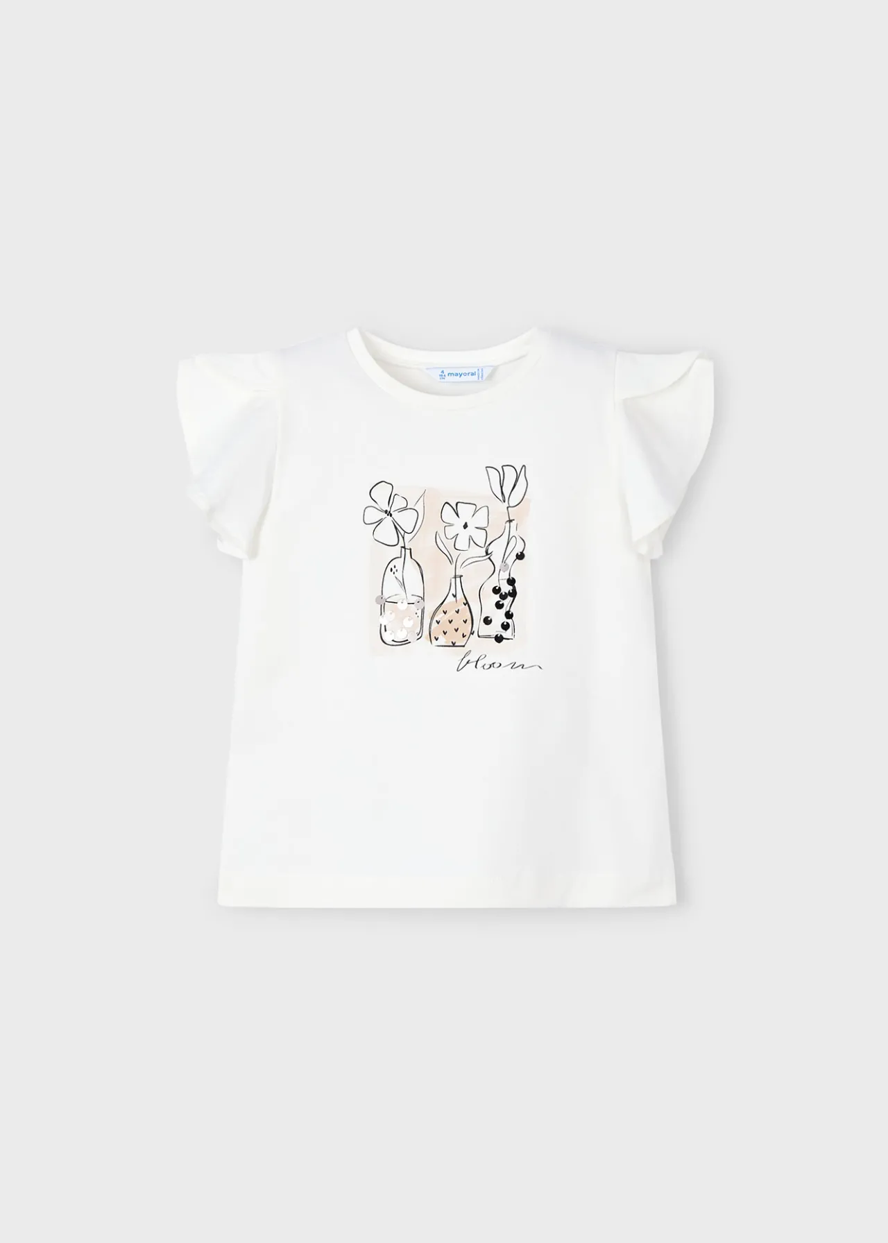 Maglietta applicazioni bambina^Mayoral Best Sale