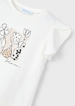 Maglietta applicazioni bambina^Mayoral Best Sale
