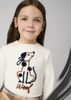 Maglietta cane bambina^Mayoral New