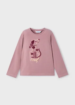 Maglietta cane bambina^Mayoral Shop