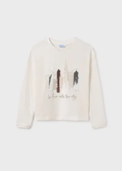 Maglietta città ragazza^Mayoral Shop