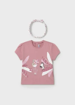 Maglietta con fascia stampata neonata^Mayoral Flash Sale